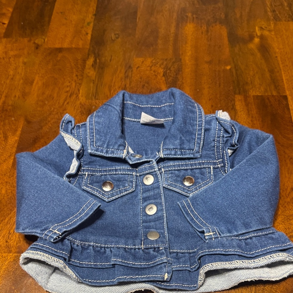 Kids Blue Denim Jacket